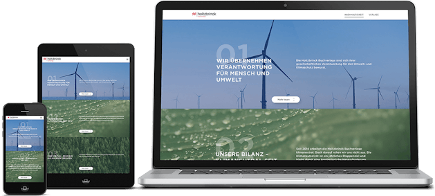 Holtzbrinck Website Holtzbrinck Website